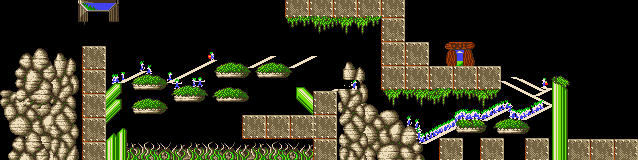 Overview: Oh no! More Lemmings, Amiga, Wild, 19 - Lemmingdelica